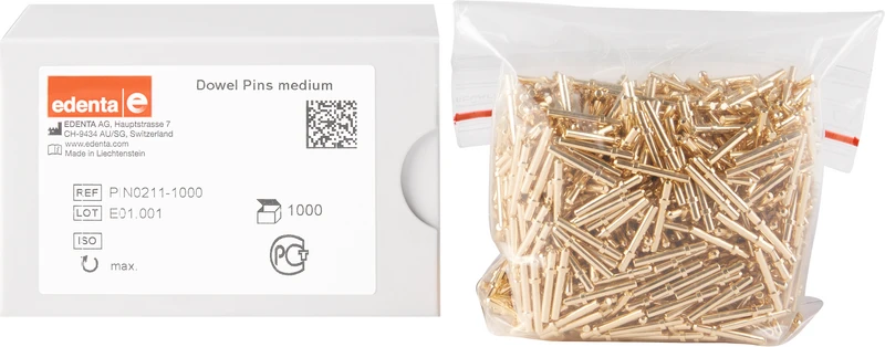 Rundstifte  Packung  1.000 Stifte 16 mm