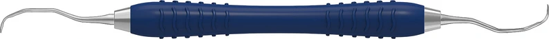 Omni Kürette  Stück  gracey, Figur 13\14, Silikongriff blau