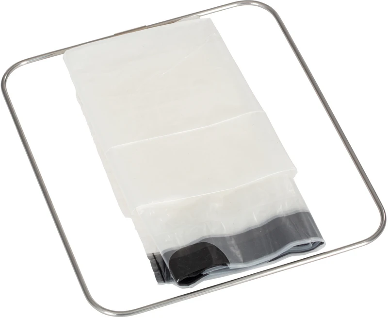 Entsorgungssack für Silent  Starter Kit  Drahtring, Entsorgungssack, Druckverschluß-Beutel