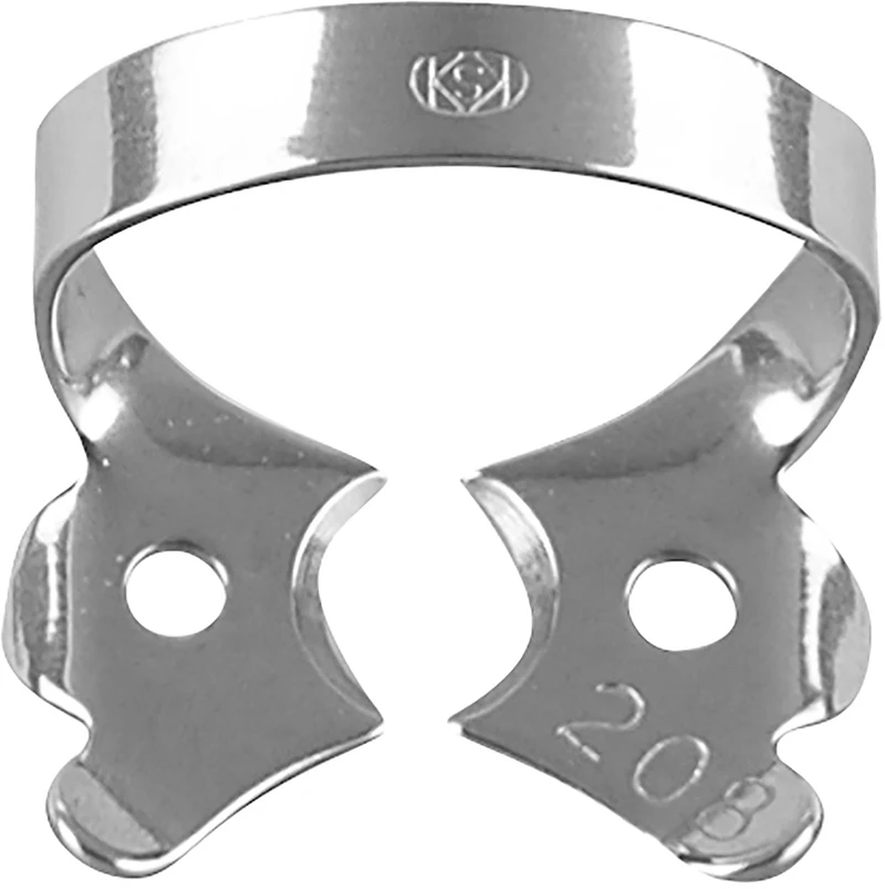 Fit-Kofferdam® Prämolarenklammern mit Flügeln  Stück  Nr. 208