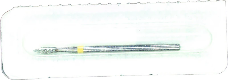 Omni HM-Fräser Schliff 30  Stück  kreuzverzahnt, gelb superfein, HP, Figur 257, 7 mm, ISO 023