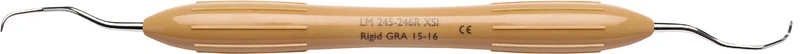LM Gracey Rigid   Stück  Figur 15\16, mesial, für Posterior, braun, LM-ErgoMax Griff