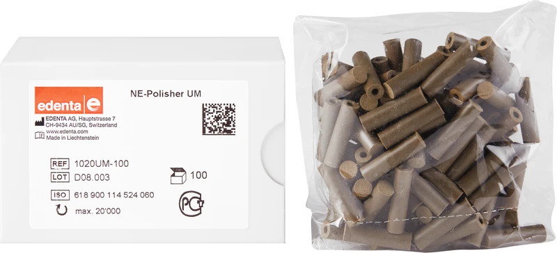 NE-Polierer  Packung  100 Stück unmontiert, Figur 114, 22 mm, ISO 060