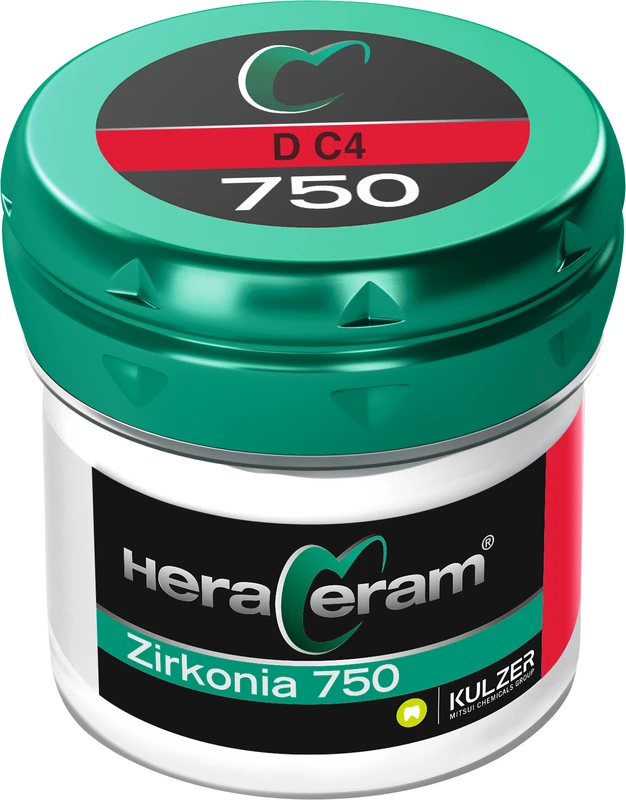 HeraCeram® Zirkonia 750  Dose  20 g dentin C4