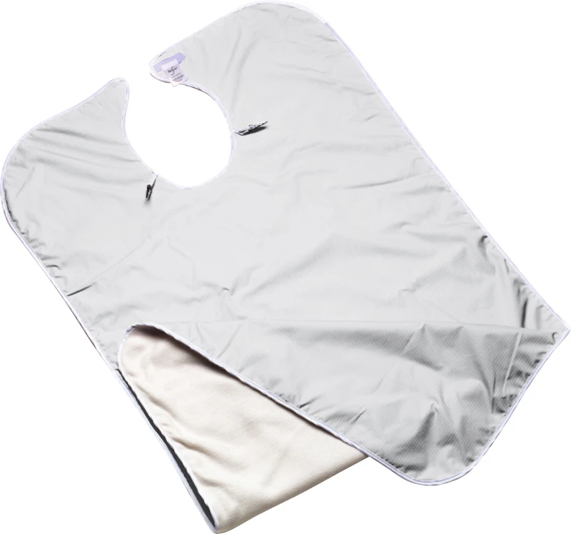 Patientenschutzumhang - gefüttert  Packung  2 Stück weiß