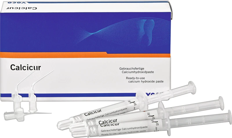 Calcicur  Set  3 x 2,5 g Spritzen, Applikationskanülen Typ 47