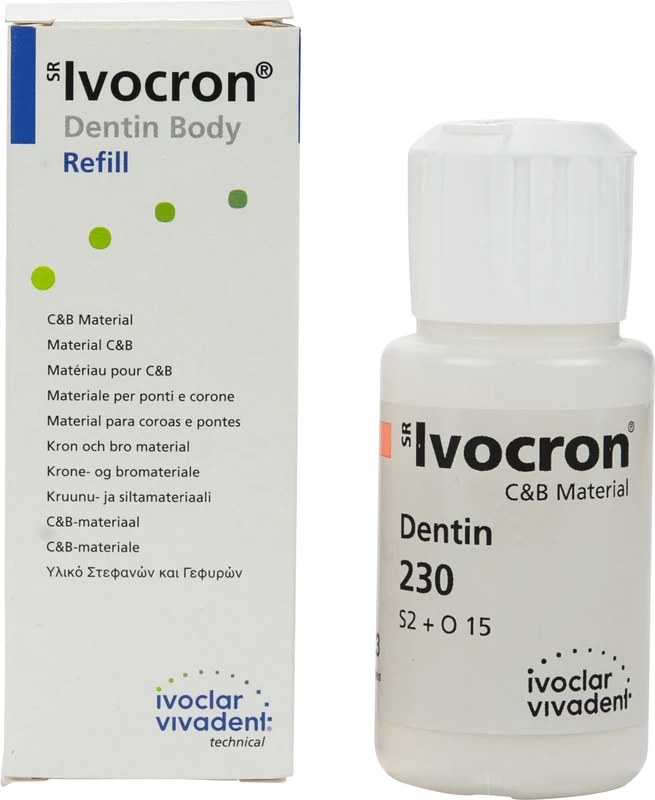 SR Ivocron®  Flasche  30 g Pulver dentin 230\1E