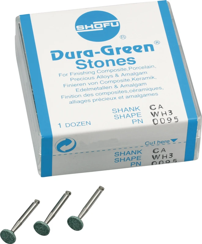 Dura-Green  Packung  12 Stück WH3, RA, ISO 065