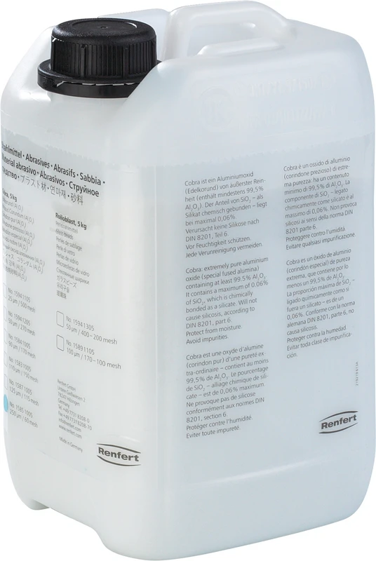 Cobra Aluoxid  Eimer  5 kg, 90 µm