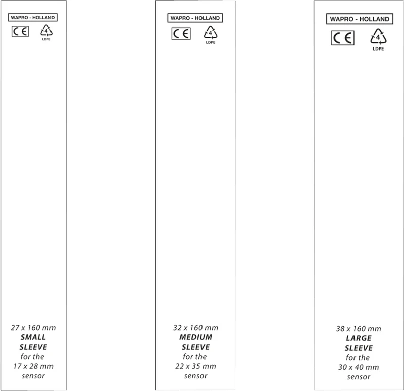 WAPRO SENSOR Schutzhüllen  Packung  500 Stück large