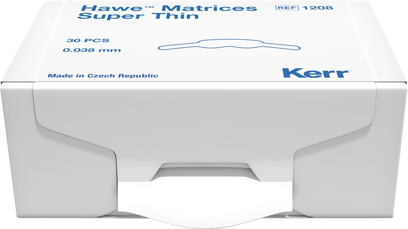 Matrizen Super-Dünn  Packung  30 Stück Stärke 0,038 mm, Nr. 1208