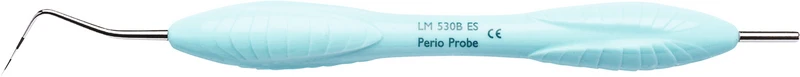 LM PA-Sonden \ Parodontometer   Stück  Figur 52, einendig, hellblau, LM-ErgoSense® Griff