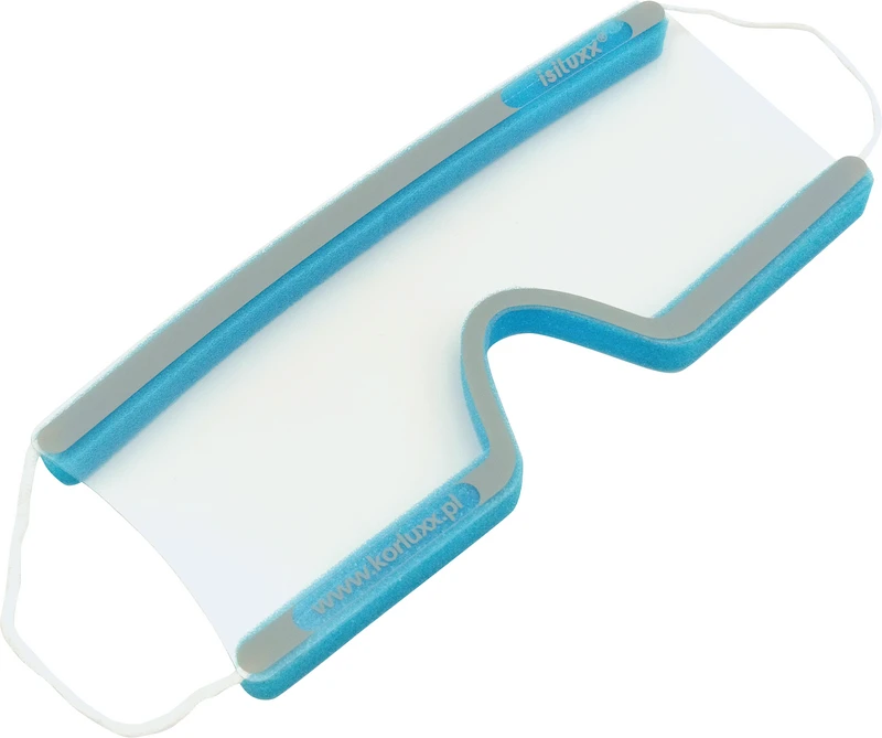 isiluxx Einwegschutzbrillen  Packung  40 Stück blau, klare Gläser