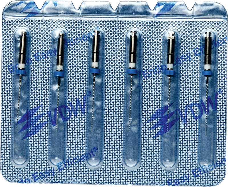 FlexMaster® Instrumente  Packung  6 Stück 21 mm, Taper.02 ISO 015