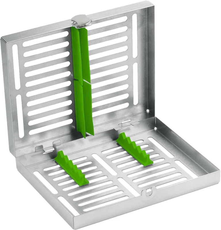 Instrumenten Kassette MIDI  Stück  grün, 182 x 144 x 34 mm, für 5 Instrumente