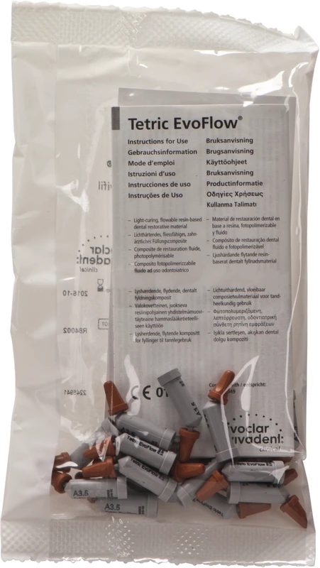 Tetric EvoFlow®  Packung  20 x 0,2 g Cavifil A3,5