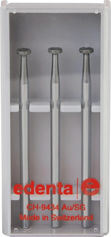 Diamanten 818  Packung  3 Stück Standard, HP, Figur 041 Rad, 1,0 mm, ISO 033