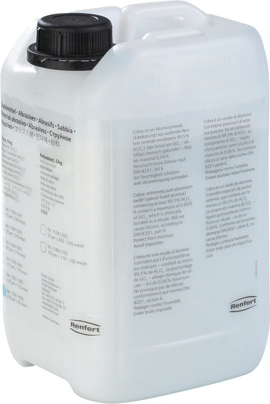 Cobra Aluoxid  Eimer  5 kg, 25 µm