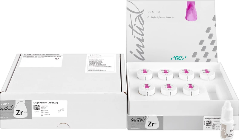 GC Initial IQ Layering-over-Zircon  Kit Light Reflective liner