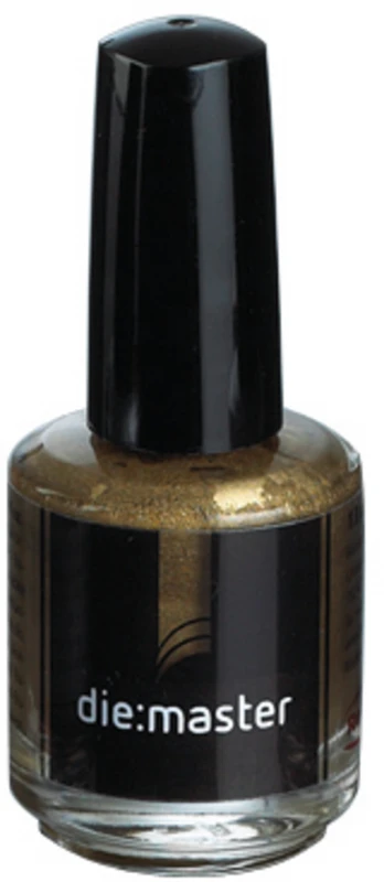 die:master  Flasche  15 ml Lack gold
