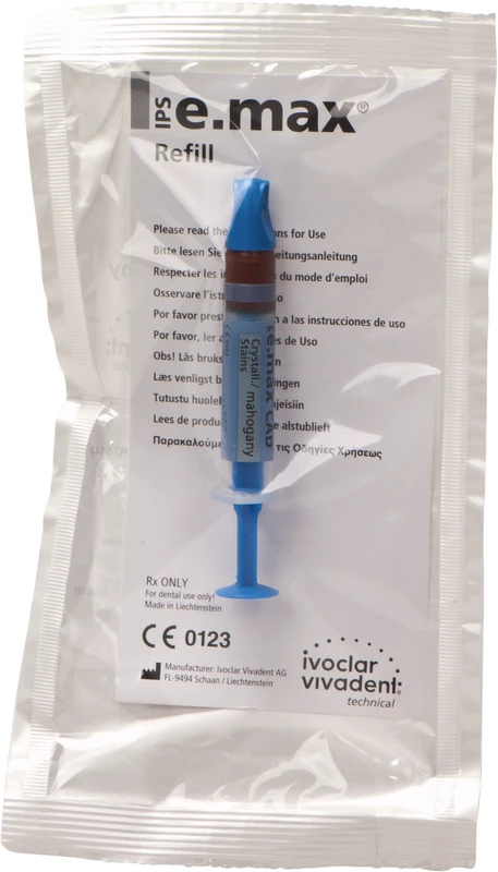 IPS e.max CAD Crystallization  Spritze  1 g Crystallization Stains mahogany