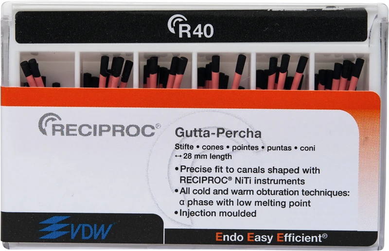 RECIPROC® Guttapercha  Packung  60 Stück ISO 040
