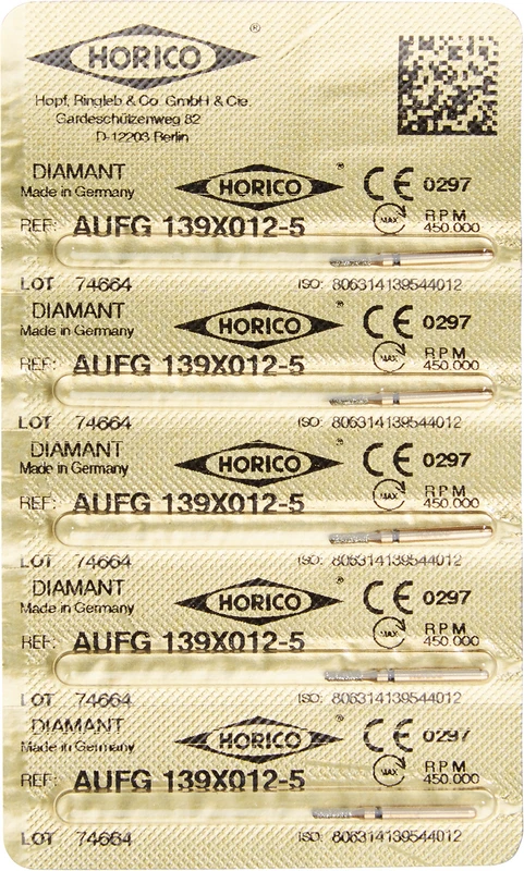 Diamant AuFG 139  Packung  5 Stück schwarz extra grob, FG, Figur 139, ISO 012