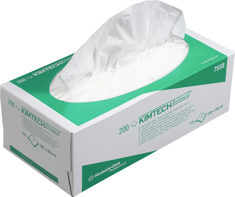 KIMTECH SCIENCE Labortücher  Packung  200 Stück 20,5 x 20 cm