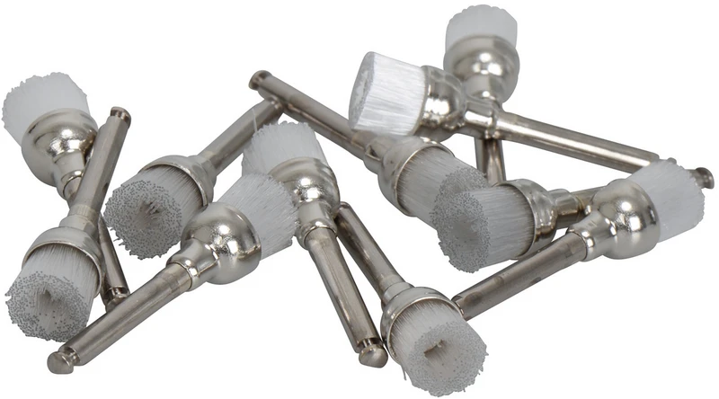 Bambino Bürsten  Packung  100 Stück RA, Nylon, Figur Kelch, Ø 6,5 mm