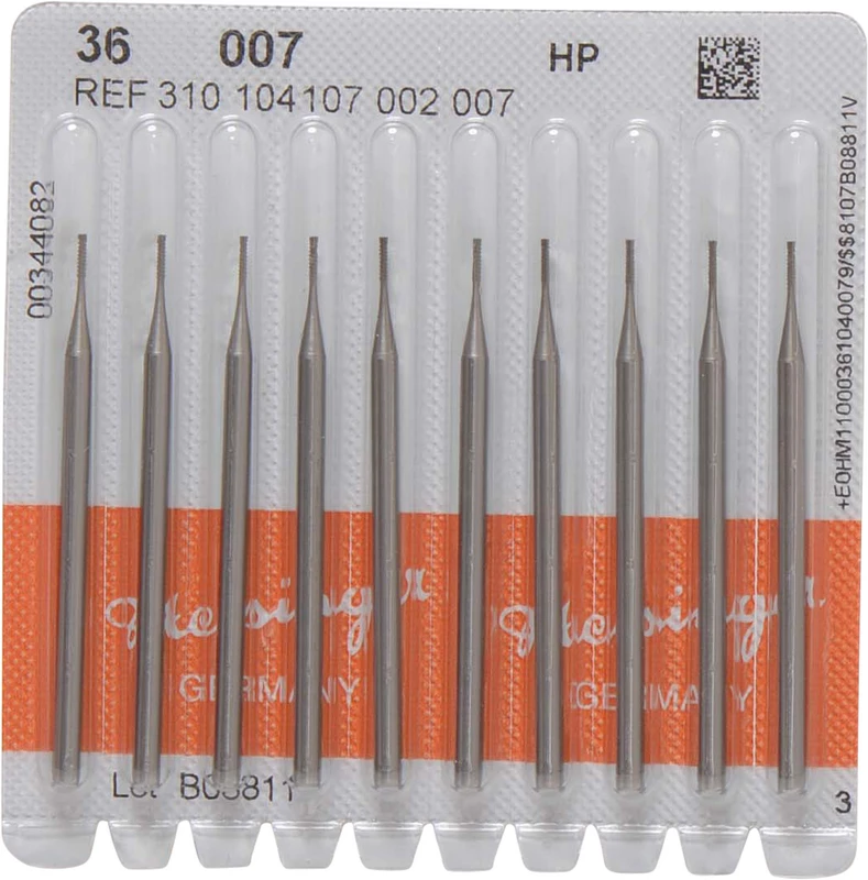 Stahlbohrer 36  Packung  10 Stück HP, Figur 107, 3,3 mm, ISO 007