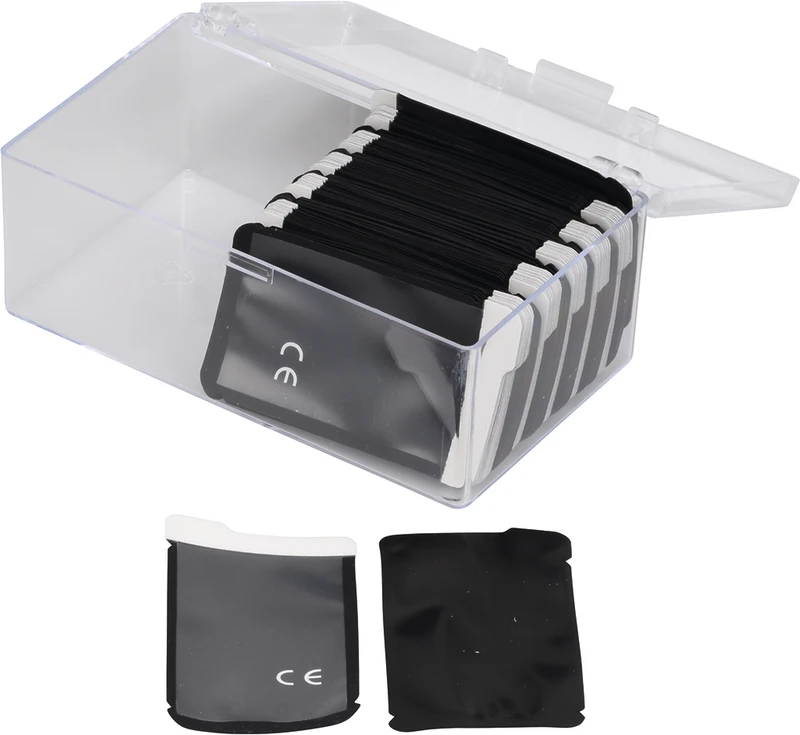 Trend-Line Lichtschutzhüllen  Packung  100 Stück Größe 1, 2 x 4 cm