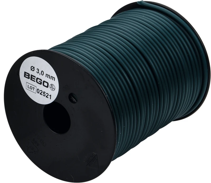 Wachsdraht  Rolle  250 g grün, Länge 36 m, Ø 3 mm