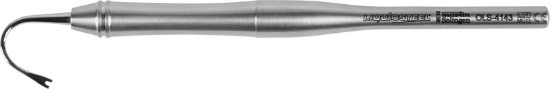 Platzierinstrument  Stück  lingual, sicheres Platzieren von Drähten