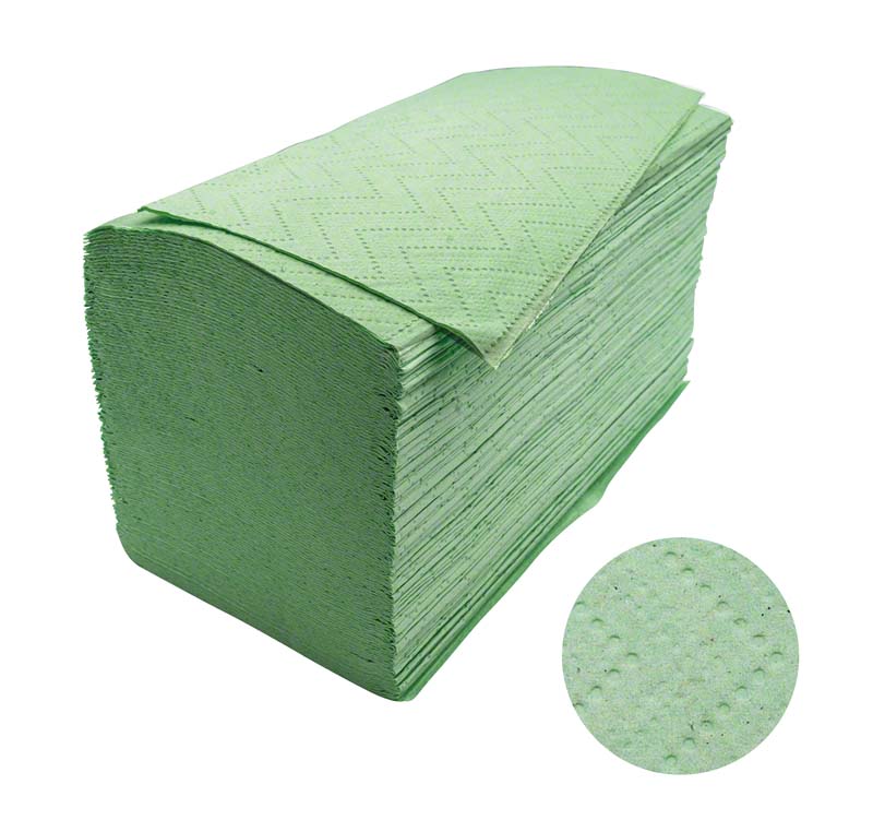 Omni-Z Green  Karton  3.750 Stück grün, 24 x 23 cm