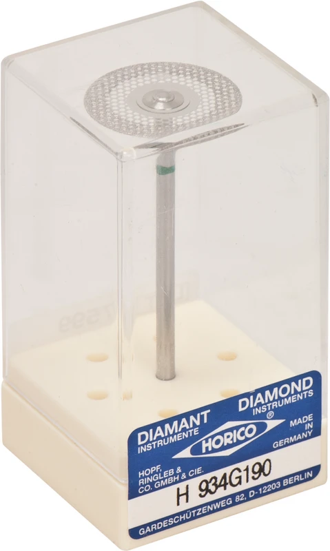Diamantscheiben 934  Stück  sehr flexibel, doppelseitig, grün grob, HP, Figur 934, 0,22 mm, ISO 190
