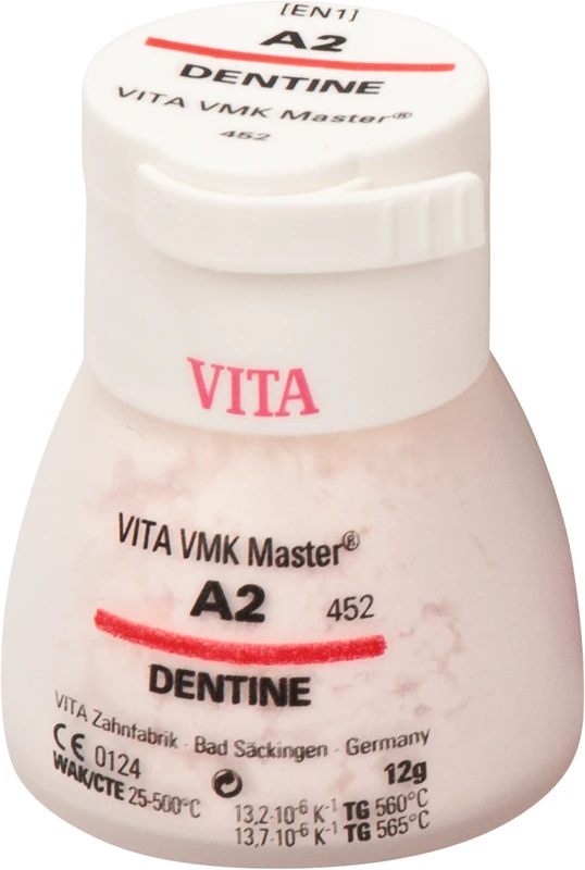 VITA VMK Master® VITA classical A1-D4®  Dose  12 g Pulver dentine A2