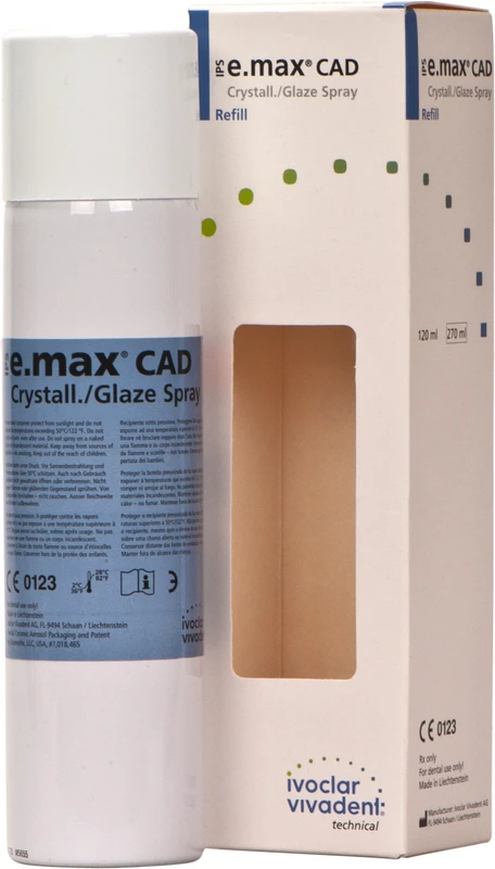 IPS e.max® CAD Crystallization Glaze Spray   Packung  120 ml Dose