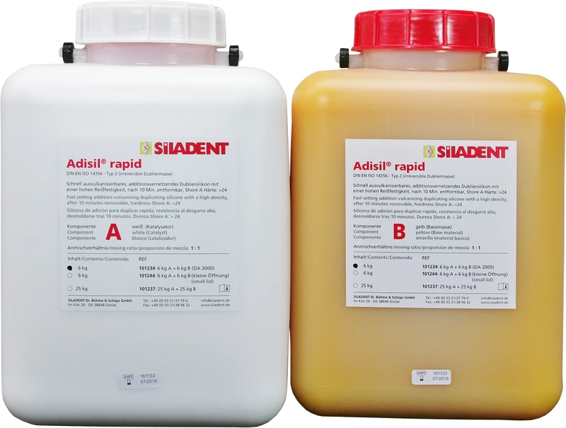 Adisil® rapid  Packung  6 kg Kanister A, 6 kg Kanister B