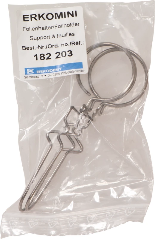 ERKOMINI  Packung  2 Folienhalter