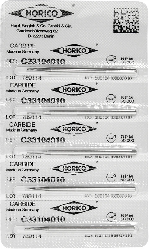 HM-Bohrer C33  Packung  5 Stück HP, Figur 168, ISO 010