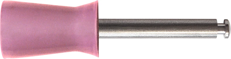 Prophylaxepolierer Smart  Packung  100 Stück pink, weich, latexfrei, 6 Lamellen, RA