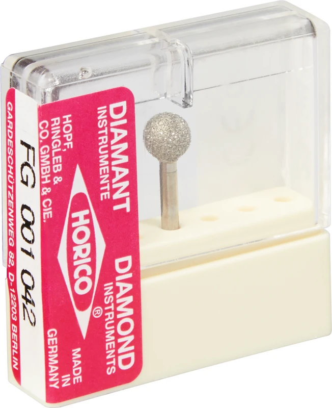 Diamantschleifer 001  Stück  FG, Figur 001, ISO 042