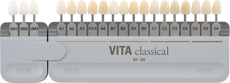 VITA classical A1-D4® Farbskala mit VITA Bleached Shades  Stück  Farbskala