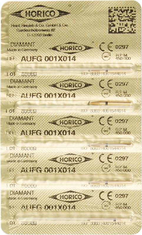 Diamant AuFG 001  Packung  5 Stück schwarz extra grob, FG, Figur 001, ISO 014