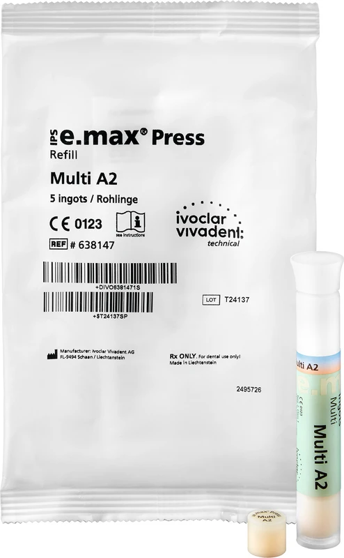 IPS e.max® Press Multi  Packung  5 Stück A2