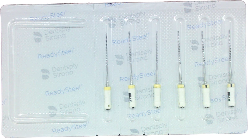 READYSTEEL K-Files  Packung  6 Stück 28 mm ISO 045