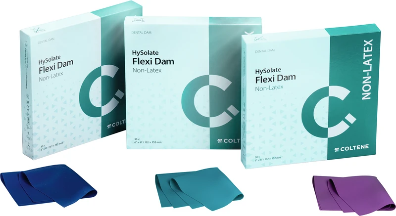 HySolate Flexi Dam® Non Latex   Packung  30 Stück mittel, 152 x 152 mm, lila