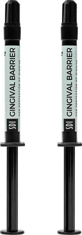 polaoffice   Nachfüllpackung  2 x 1 g Spritze Zahnfleischschutz, Zubehör   