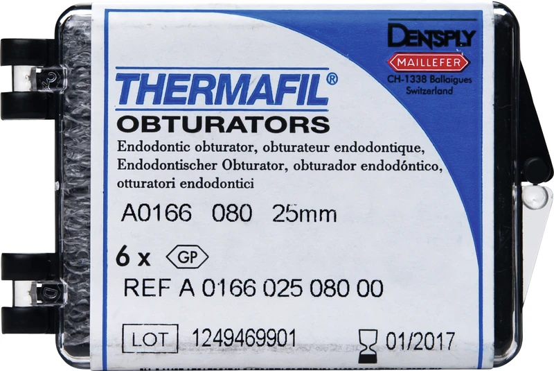 THERMAFIL® Obturatoren  Packung  6 Stück ISO 080