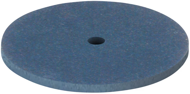 EVE CHROM PLUS  Packung  100 Stück unmontiert, blau mittel, Figur 371 Scheibe, 22 x 1 mm